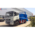 Economical Dongfeng D90 12tons garbage truck with arm